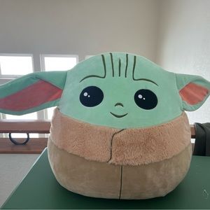 Costco extra large, baby Yoda squish mellow